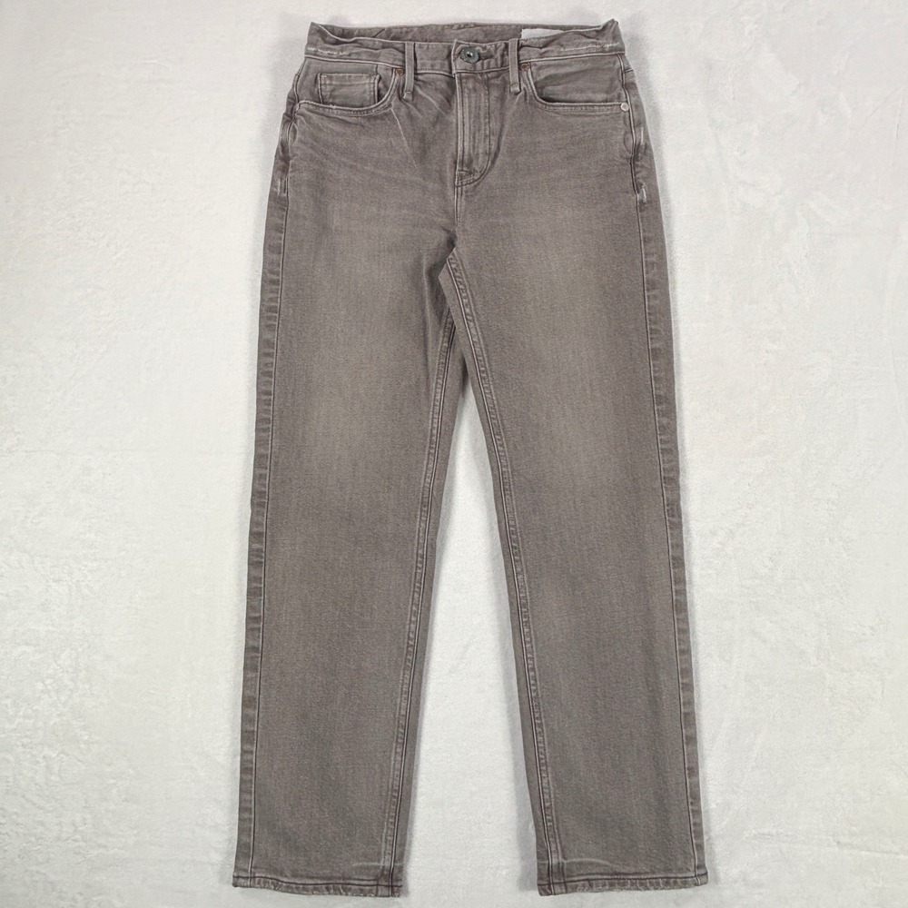 Upper Hights x Rouge Vif Womens Grey Straight Leg Japanese Denim Jeans 26x26